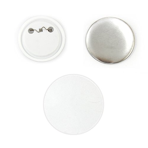 Pixmax 58mm Button Abzeichen Anstecker Anstecknadeln Buttons Pins Buttonrohlinge Rohlinge für Buttonmaschine Buttonpresse von PixMax