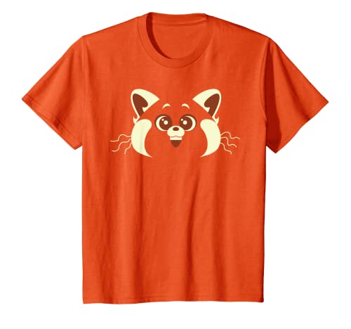 Kinder Disney PIXAR Turning Red Panda Mei Face T-Shirt von PIXAR