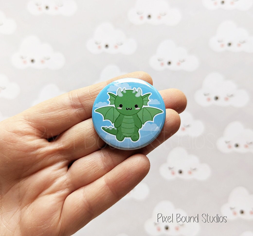 "Chibi Button "Chibi"." von PixelBoundStudios