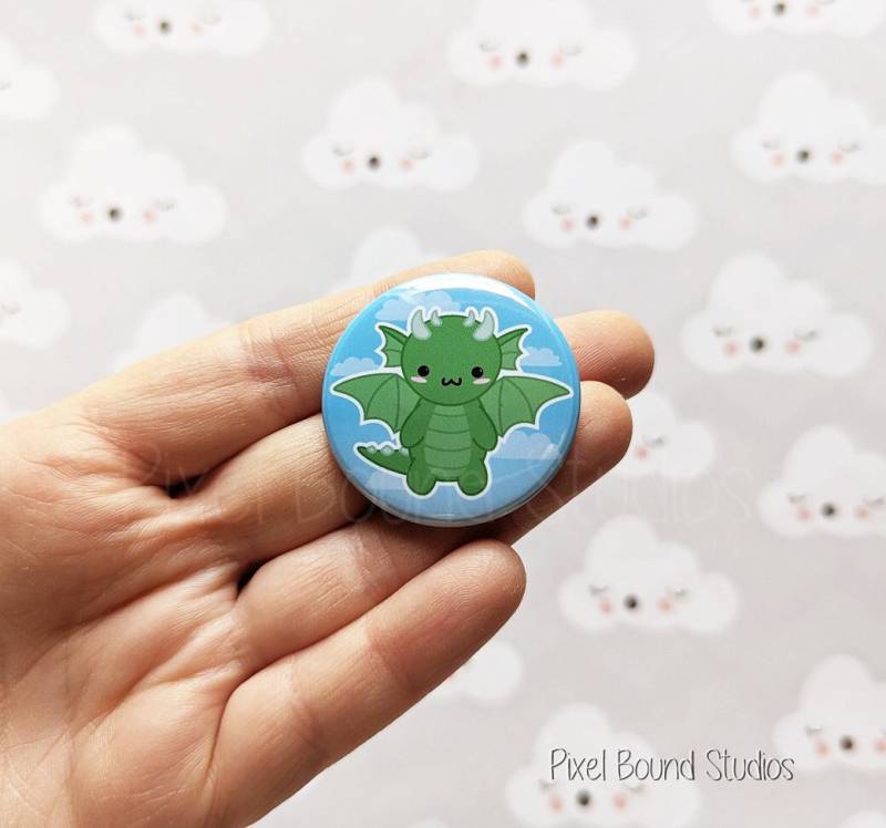 "Chibi Button "Chibi"." von PixelBoundStudios