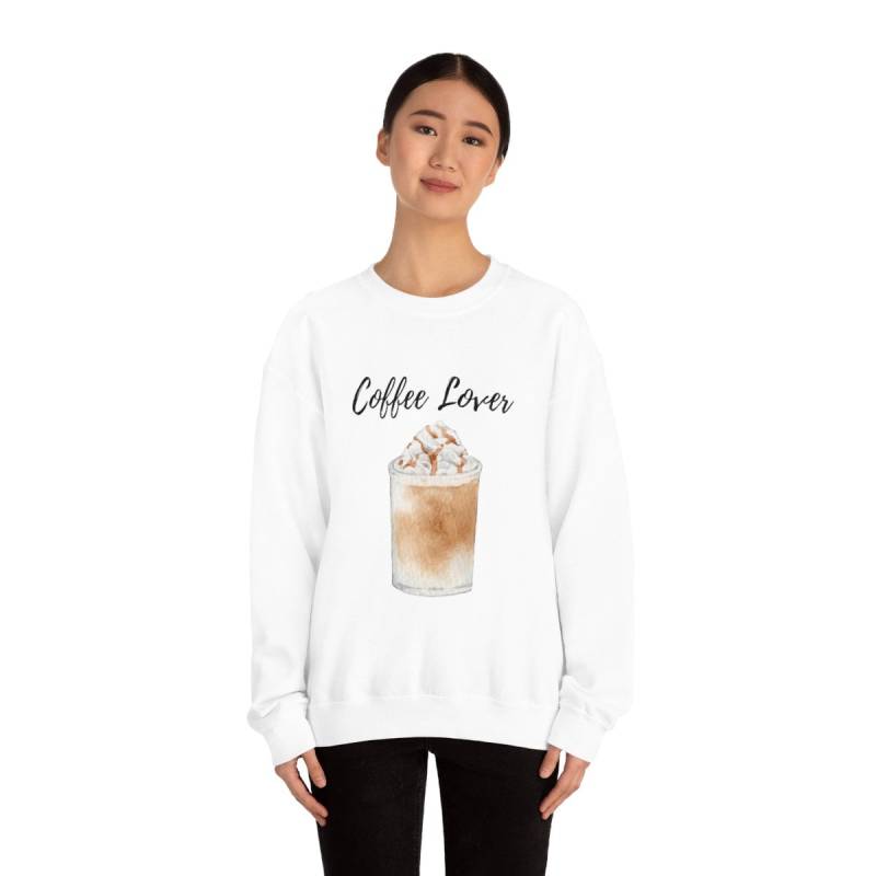 Coffee Lover Unisex Heavy Blend Crewneck Sweatshirt von PixelBrandDesigns