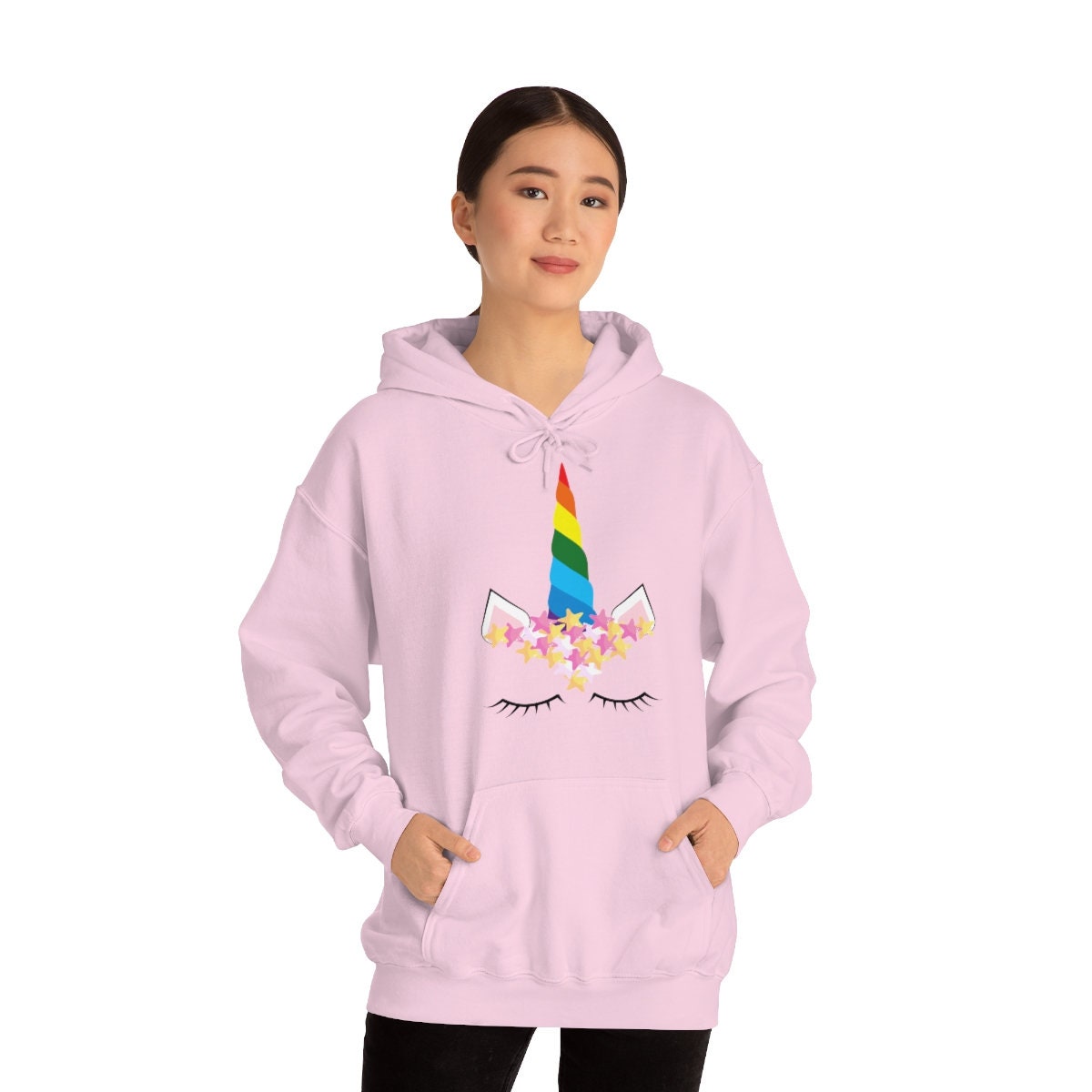Colorful Unicorn Hoodie Unisex Heavy Blend Hooded Sweatshirt Colorful Unicorn Hoodie Unisex Heavy Blend Hooded Sweatshirt von PixelBrandDesigns