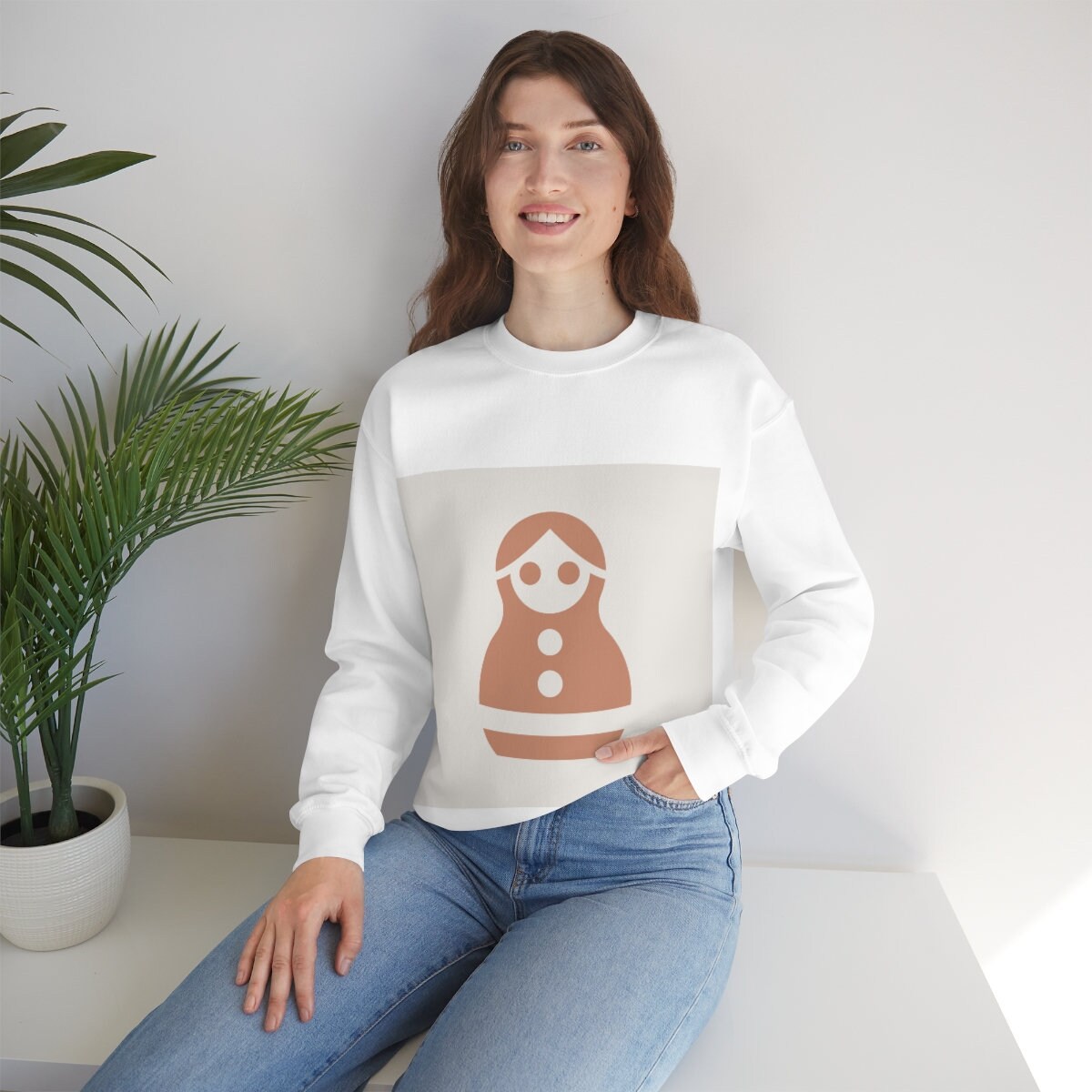 Matryoshka Doll Unisex Heavy Blend Crewneck Sweatshirt Matryoshka Doll Unisex Heavy Blend Crewneck Sweatshirt von PixelBrandDesigns