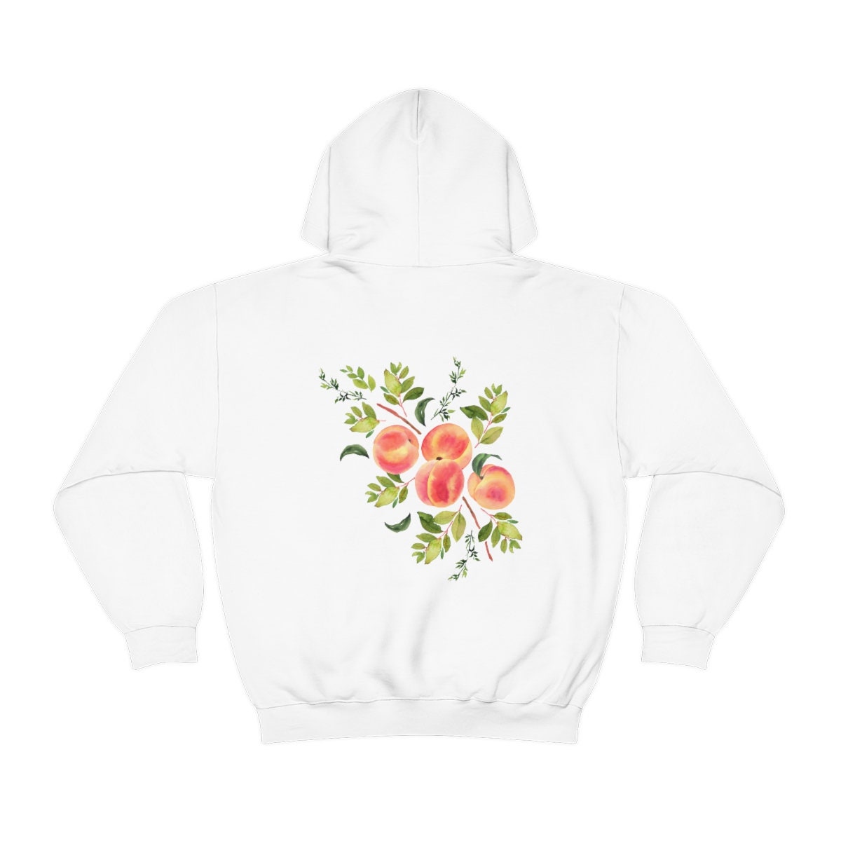 Peach Hoodie With Printed Back Unisex Heavy Blend Hooded Sweatshirt Peach Hoodie With Printed Back Unisex Heavy Blend Hooded Sweatshirt von PixelBrandDesigns