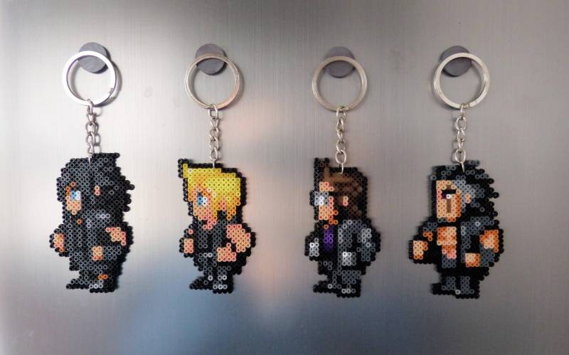 Final Fantasy Xv - Schlüsselanhänger Magnet Halskette Geschenk Für Gamer von PixelNerdEU