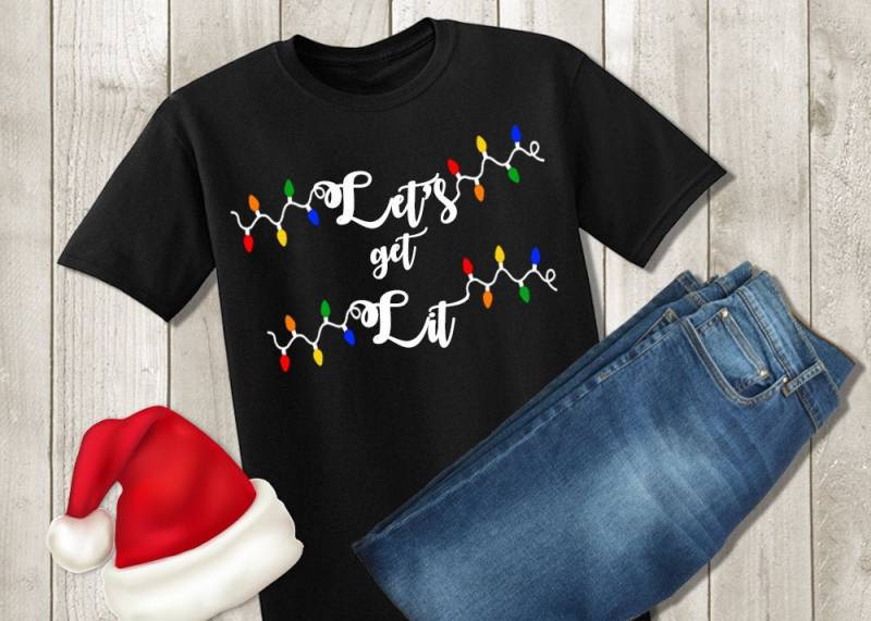 Lass Es Beleuchtet Weihnachten Shirt - Lustige Weihnachts Partei Xmas Familie Tshirt Unisex Männer Frauen Lichter T-Shirt Lass Es Beleuchtet Weihnachten Shirt - Lustige Weihnachts Partei Xmas Familie Tshirt Unisex Männer Frauen Lichter T-Shirt von PixelPerfectCS