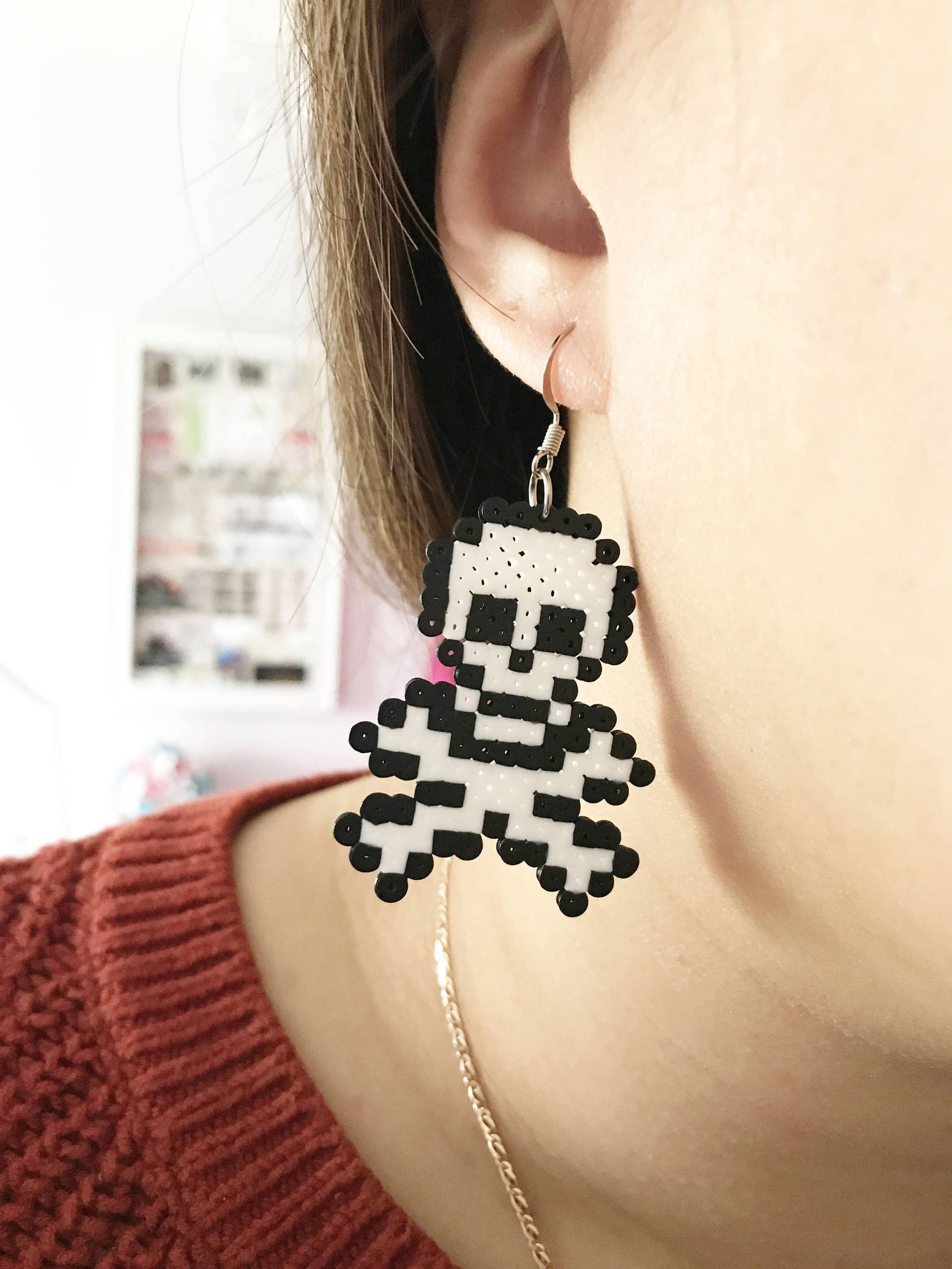 Clearance Totenkopf Ohrringe Clearance Totenkopf Ohrringe von PixelPrecious