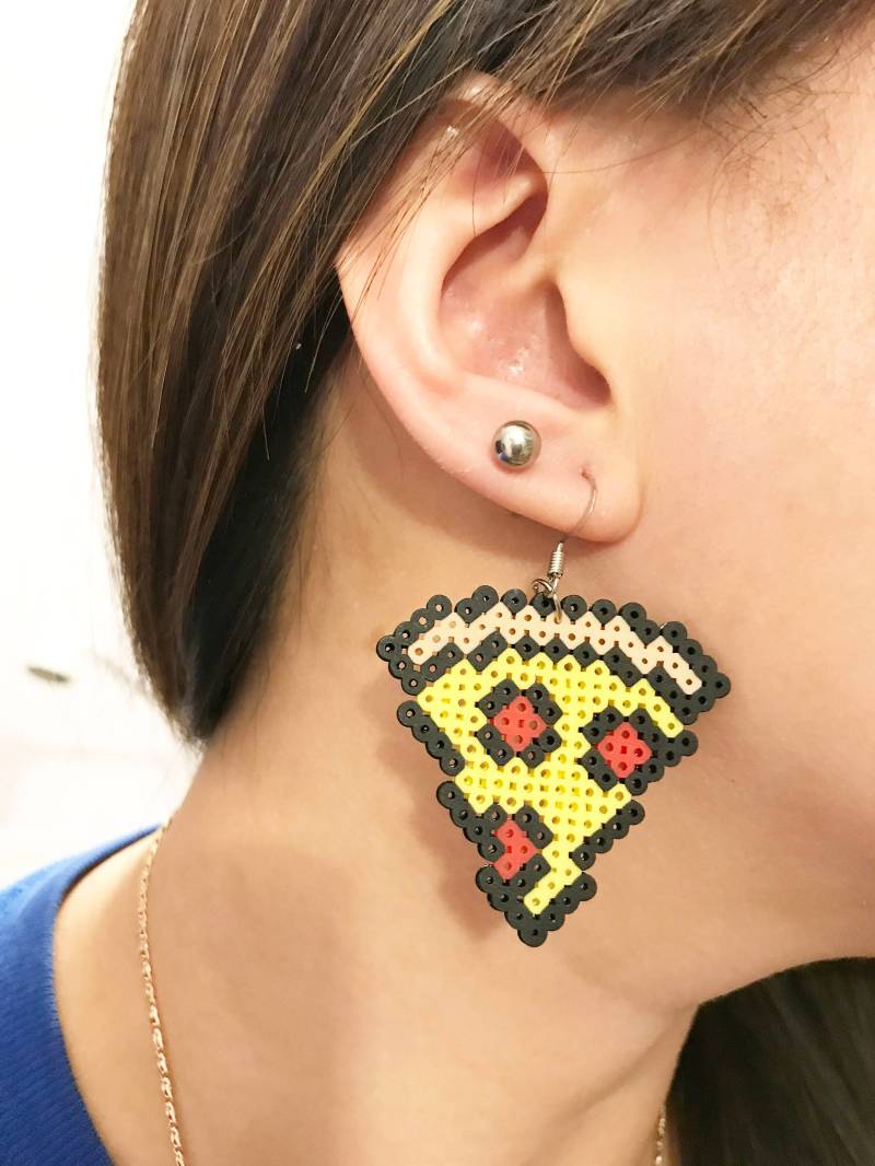 Pizza Ohrringe Pizza Ohrringe von PixelPrecious