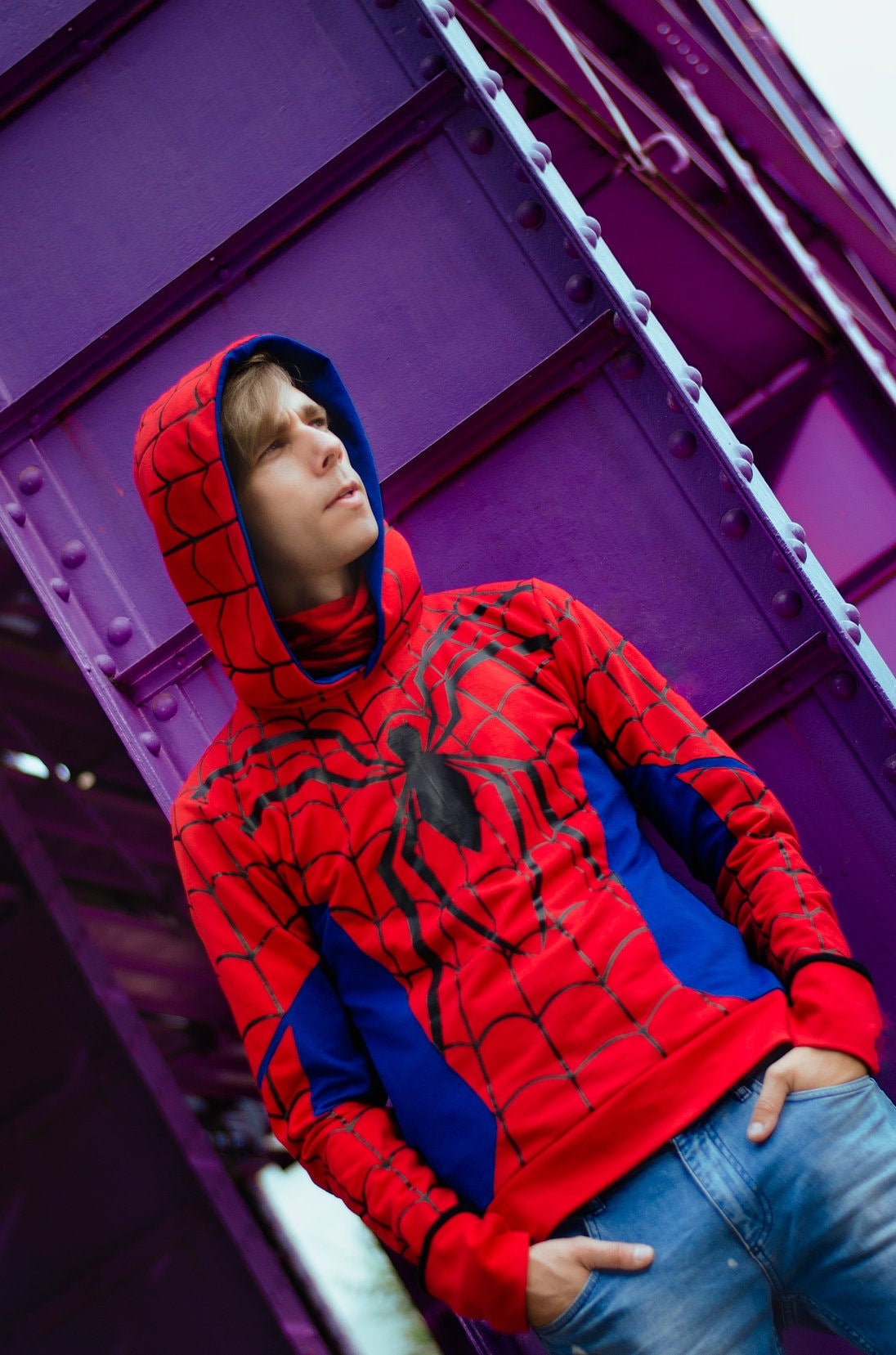 Cosplay Spider-Kapuzenpullover Männlich Oder Weib Comics Animation Cartoon Cosplay Spider-Kapuzenpullover Männlich Oder Weib Comics Animation Cartoon von PixelStrix