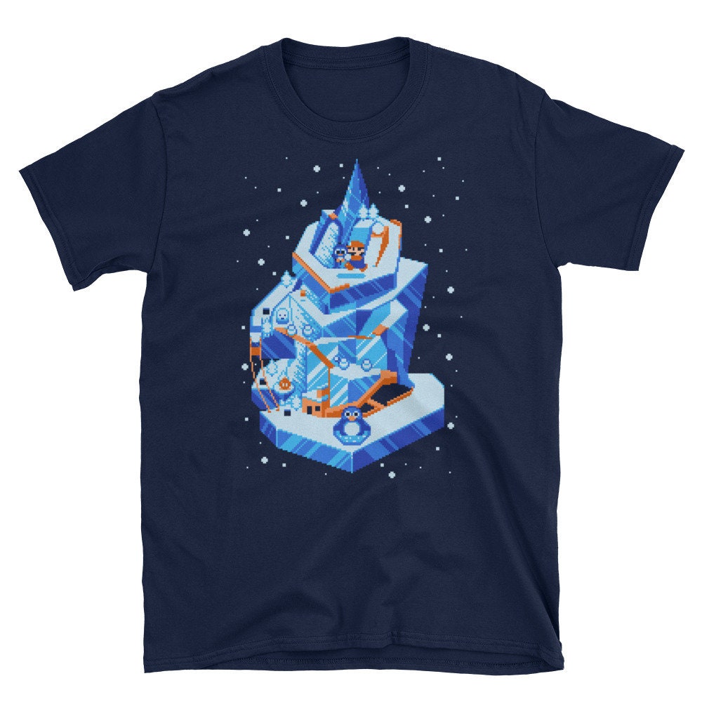 Cooles Bergpixel Unisex T-Shirt Cooles Bergpixel Unisex T-Shirt von Pixeleyebat