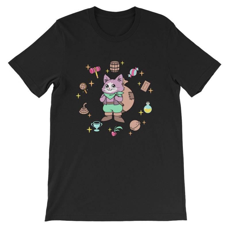Neko Kaufmann Unisex T-Shirt von Pixeleyebat