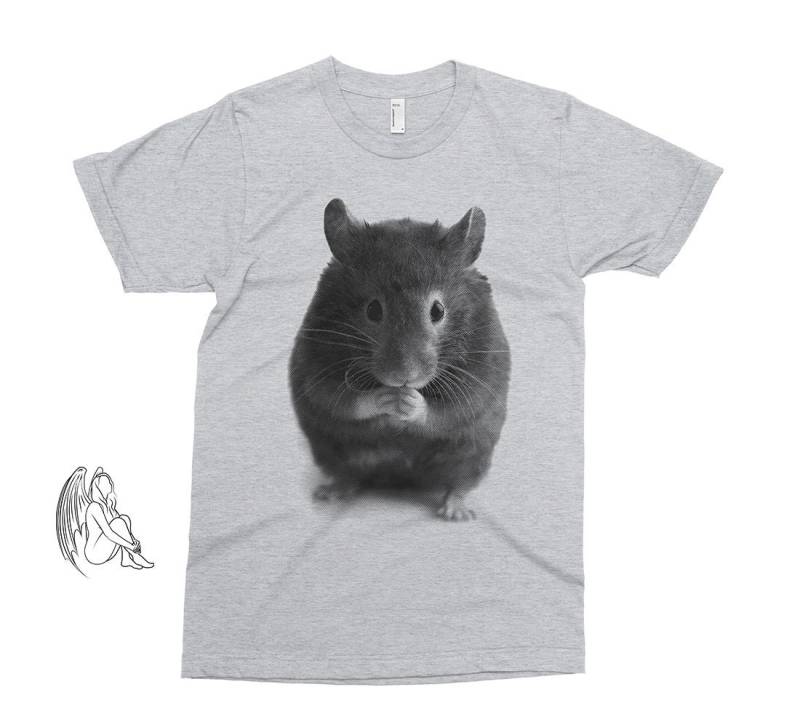 Hamster T-Shirt, T-Shirt, Tier, Tiere, Pelzig, Entzückend, Haustier, Süßes Geschenk von PixieApparelShop