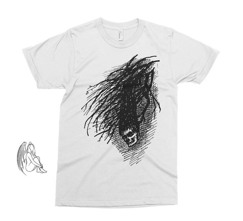 Tod - Alfred Kubin T-Shirt, T-Shirt, Künstler, Kunst, Illustration, Walter Crane, Munch, Kokoschka, Klinger, Süßes Geschenk von PixieApparelShop