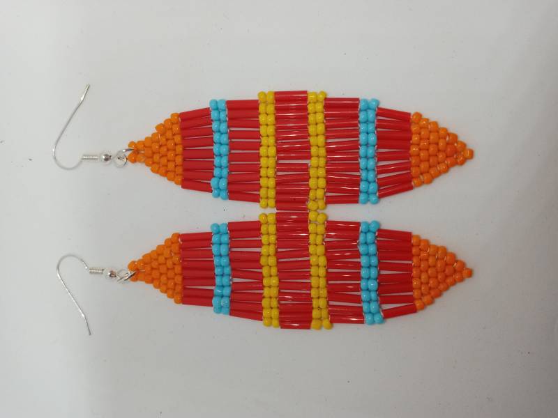 Rocailles Perlen Ohrringe von PixieEmCrafts