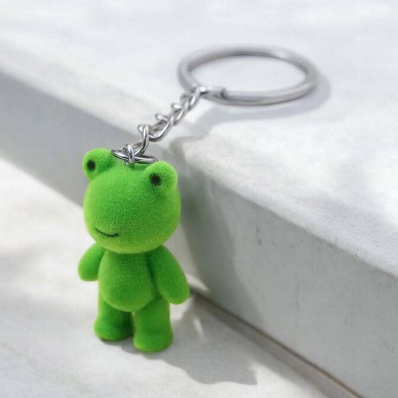 Cute Frog Key Chain, Bag Sweet Birthday Gift Adult Children von PixiePopGifts
