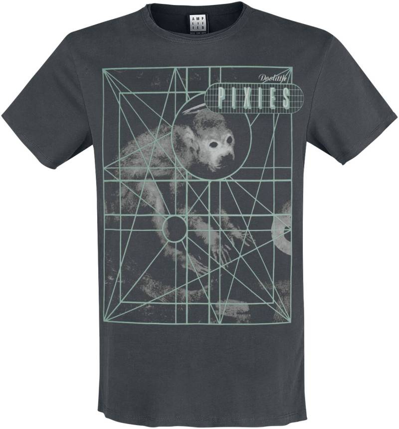 Pixies T-Shirt - Amplified Collection - Dolittle - XXL - für Männer - Größe XXL - charcoal  - Lizenziertes Merchandise! Pixies T-Shirt - Amplified Collection - Dolittle - XXL - für Männer - Größe XXL - charcoal  - Lizenziertes Merchandise! von Pixies