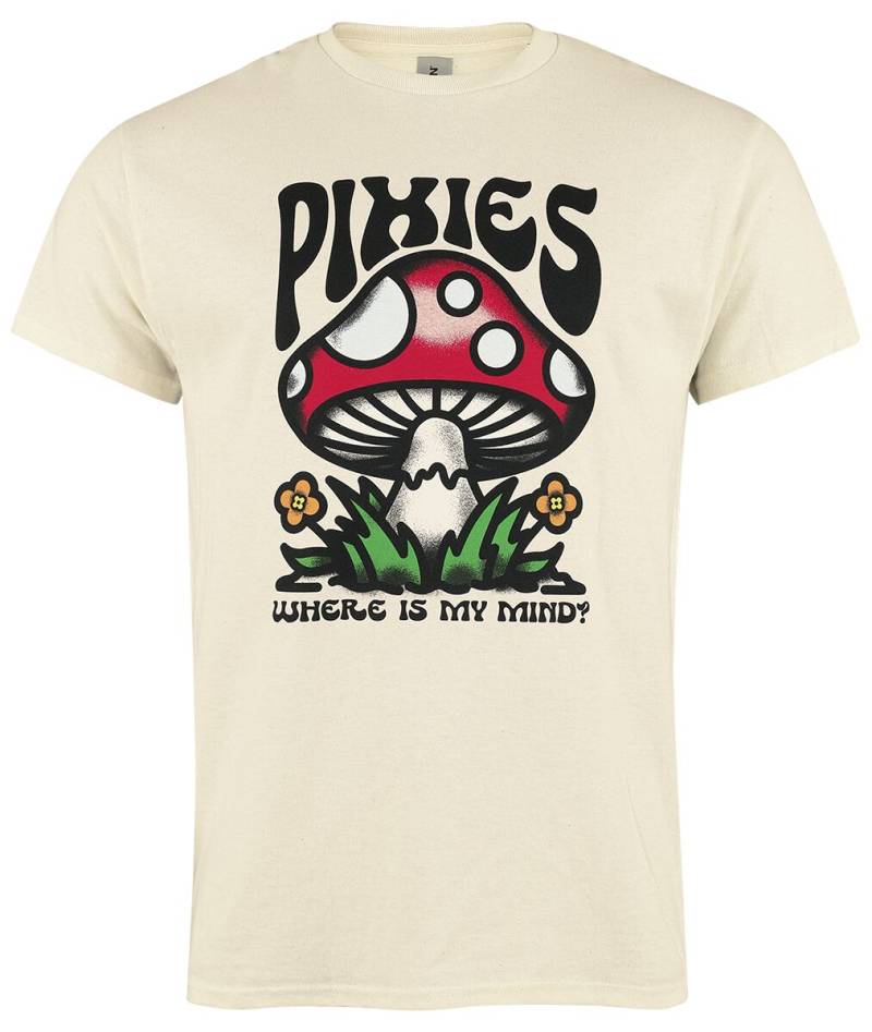 Pixies T-Shirt - Mindshroom - S bis XXL - für Männer - Größe XL - natur  - Lizenziertes Merchandise! von Pixies