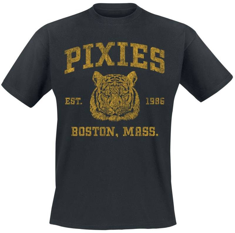 Pixies T-Shirt - Phys Ed - S bis XXL - für Männer - Größe S - schwarz  - Lizenziertes Merchandise! von Pixies