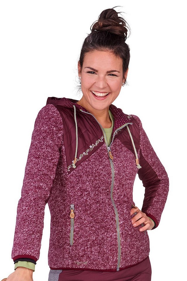 Piz Palü Outdoorbluse Outdoorjacke Damen - HARBURG - aubergine Piz Palü Outdoorbluse Outdoorjacke Damen - HARBURG - aubergine von Piz Palü