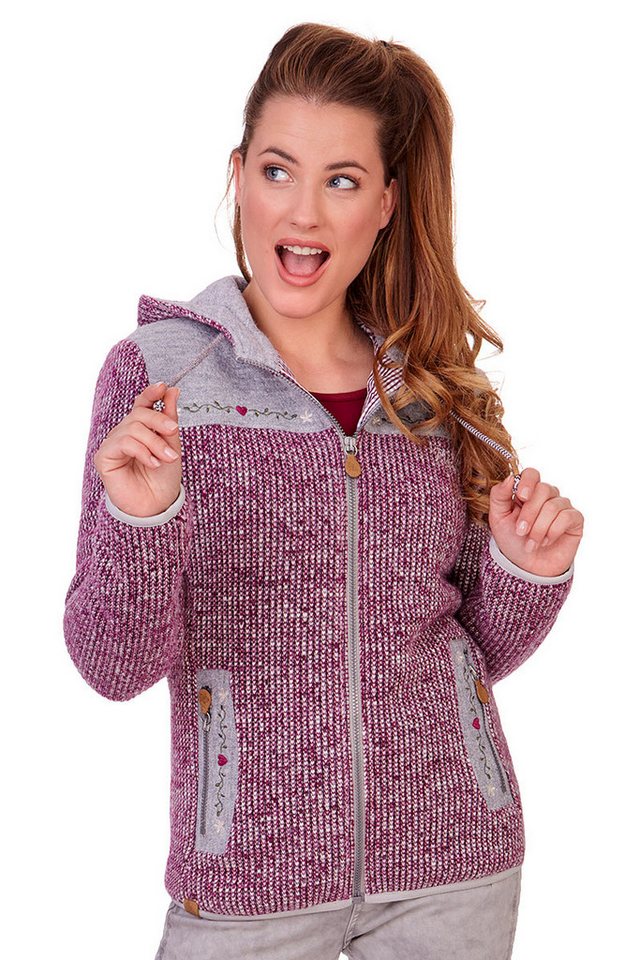 Piz Palü Outdoorjacke Outdoorjacke Damen - ESLARN - beere von Piz Palü