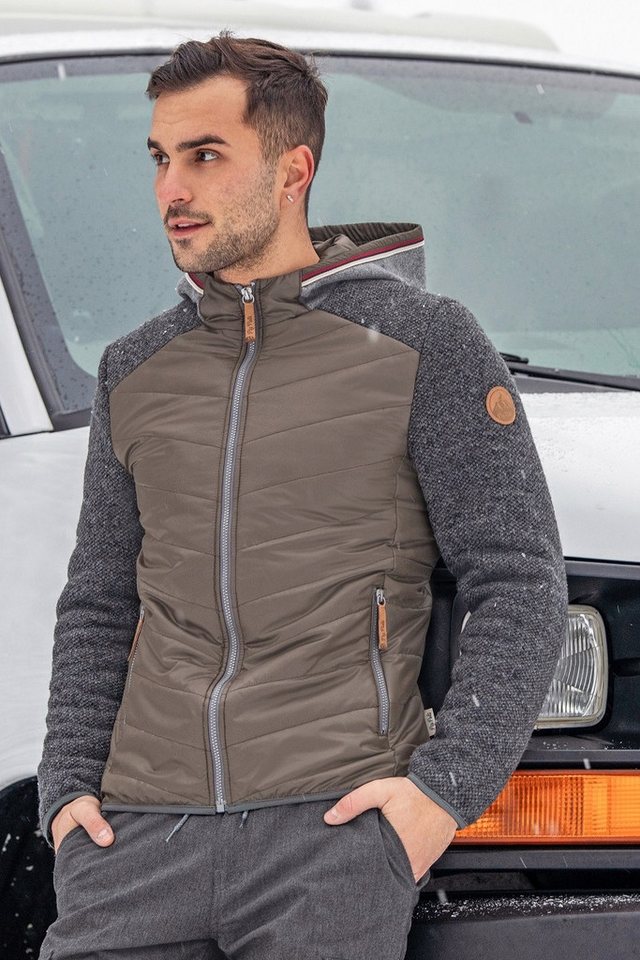 Piz Palü Outdoorjacke Steppjacke Herren - TEUBLITZ- oliv/anthrazit von Piz Palü