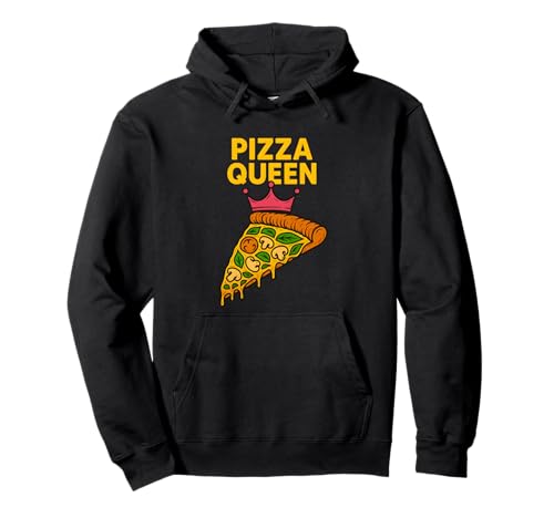 Pizza Queen, für Frauen, Mädchen, die Pizza lieben Pullover Hoodie Pizza Queen, für Frauen, Mädchen, die Pizza lieben Pullover Hoodie von Pizza Lover Designs