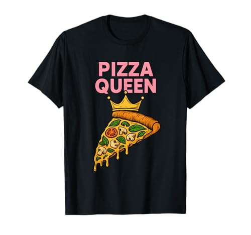 Pizza Queen, für Frauen, Mädchen, die Pizza lieben T-Shirt Pizza Queen, für Frauen, Mädchen, die Pizza lieben T-Shirt von Pizza Lover Designs