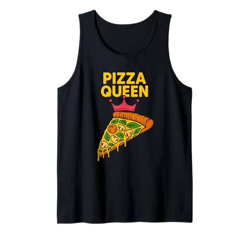 Pizza Queen, für Frauen, Mädchen, die Pizza lieben Tank Top Pizza Queen, für Frauen, Mädchen, die Pizza lieben Tank Top von Pizza Lover Designs