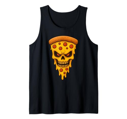 Pizza Food Lover Zombie Skulls Halloween Männer Frauen Tank Top Pizza Food Lover Zombie Skulls Halloween Männer Frauen Tank Top von PizzaAxis1