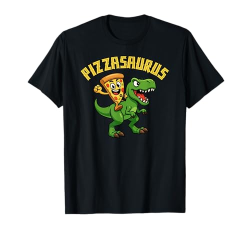 Pizza Dinosaurier Trex Pizza-Saurus Food Lover Jungen Mädchen Kinder T-Shirt von PizzaSaurusAxis1