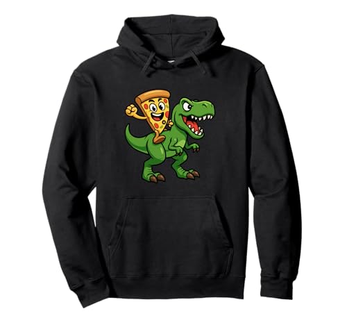 Pizza Trex Pizza-Saurus Food Lover Dinosaurier Jungen Mädchen Kinder Pullover Hoodie von PizzaSaurusAxis1