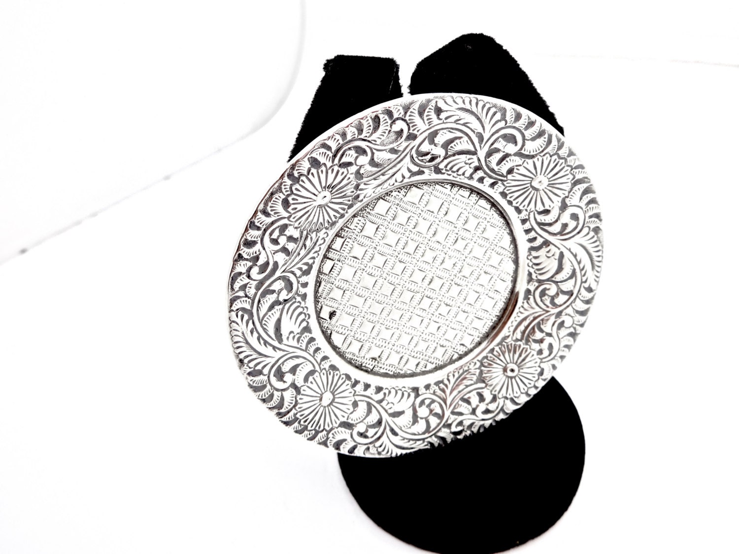 Antik Sterling Pin Tray Schale 925Er Silber Floral Graviert Pin Ring Tablett Petite Dominick & Haff Antik Sterling Pin Tray Schale 925Er Silber Floral Graviert Pin Ring Tablett Petite Dominick & Haff von Pizzapusshorse
