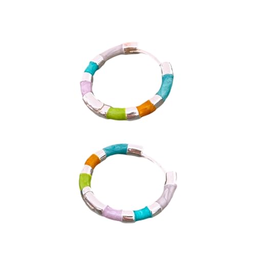 Bunte Tropföl Drop Hoop Ohrring Essentielles Leichtes Zierlichem Schmuck Für Frauen Einzigartige Designs Trendy Accessoires Einzigartig von Pjeghbvop