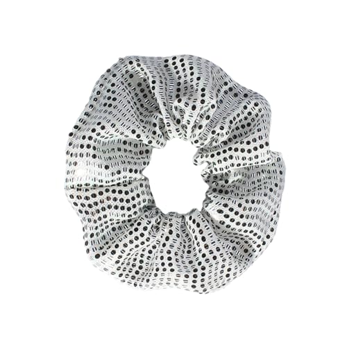 Einfaches, aber stilvolles elastisches Haargummi mit einzigartigem Paillettenverzierung, großes Haar-Accessoire von Pjeghbvop