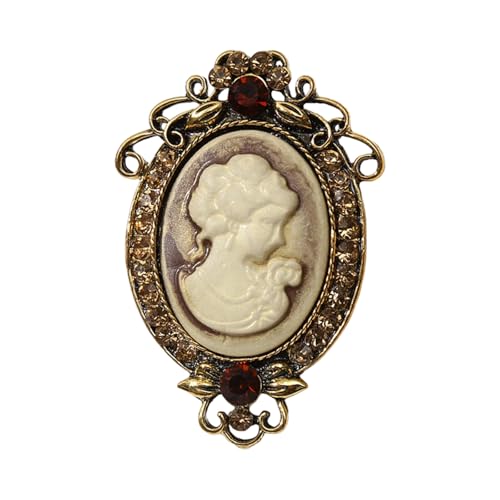 Elegant Vintage Cameo Brosche Pin Set Mit Antiquierter Goldener Finish Sparke Legierung Cameo Revers Pin Für Frauen Juwely Antique Gold Ton Brosche Elegant Vintage Cameo Brosche Pin Set Mit Antiquierter Goldener Finish Sparke Legierung Cameo Revers Pin Für Frauen Juwely Antique Gold Ton Brosche von Pjeghbvop