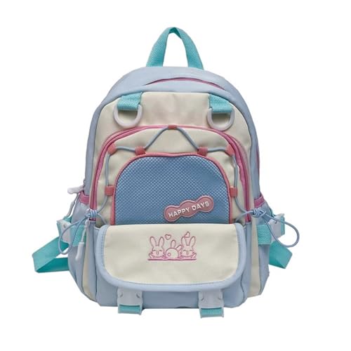Mädchen Kontrastierende Farb Rucksack Frauen Lässige Rucksäcke School Teenage Old Styles Reisen Reisen Alte Styles Schülerschule Für Mädchen Frau Teenager von Pjeghbvop