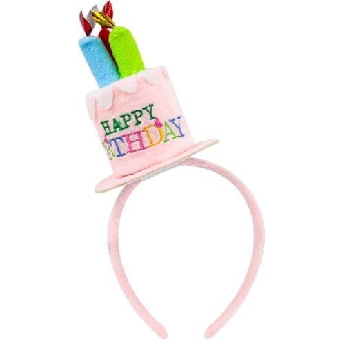 Pjeghbvop Bunte Pompons für Geburtstag, Abschlussball, Tänzerin, Kopfschmuck für besondere Anlässe, dekorative, gedrehte Stange, Kopfbedeckung, Foto-Requisiten von Pjeghbvop