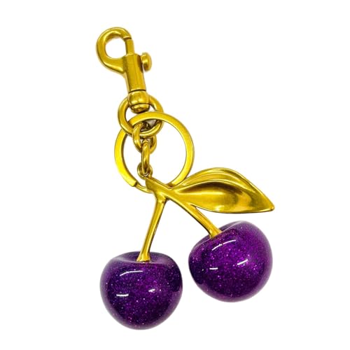 Pjeghbvop Cherrys Schlüsselbund Anhänger Schöner Robuster Legierungs Charme Für Taschen Und Modisches Accessoire Für Trendsetters Outfits Accessoire von Pjeghbvop