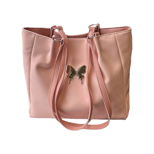 Pjeghbvop Frauen BAGEN SOFFENLICHE FARBELN SCHULTER TOP GRUND BERTERFLY ARABILE Große Kapazität Unterarm Für Reisearbeit Frauen Schmetterlings Achsel von Pjeghbvop