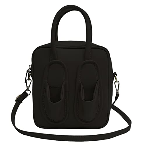 Pjeghbvop Hausschuhe Umhängetasche Für Frauen PU Crossbody Weibliche Handtasche Messenger Kleine Taschenlieben Einkaufen Datiert Frauen PU Handtasche Schulter Slipper Crossbody Girls Small Messenger von Pjeghbvop