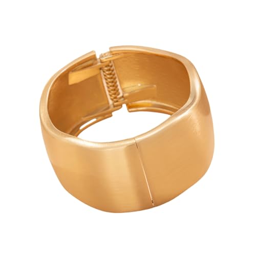 Pjeghbvop Hip Hop Unregelmäßige Armreifen Punk Weitmanschuppen Geometrische Armbänder Party Schmucklegierung Textur Für Frauen Und Männer Mattes Metallarmband Vorhanden von Pjeghbvop