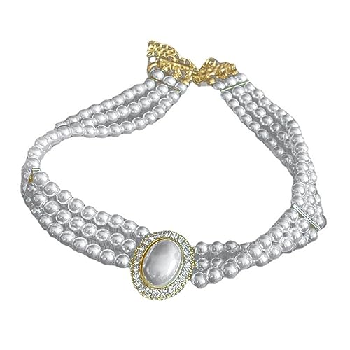 Pjeghbvop Mehrschichtige Imitation Perlen Choker Halskette Für Frauen Mädchen Temperament Chain Trendy Hochzeit Schmuckstücke Drei Schicht Design Halskette Pjeghbvop Mehrschichtige Imitation Perlen Choker Halskette Für Frauen Mädchen Temperament Chain Trendy Hochzeit Schmuckstücke Drei Schicht Design Halskette von Pjeghbvop