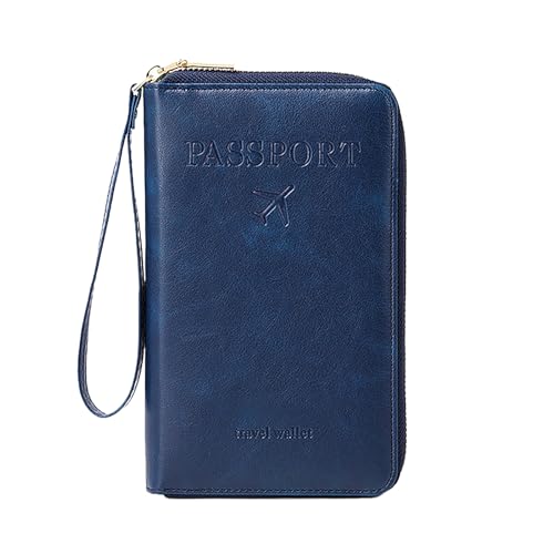 Pjeghbvop Pässe Halterabdeckungen Case Travel Brieftasche Für Frauen Und Männer PU Leder Pass Passkarte Reise Wallet Wallet Für Erwachsene von Pjeghbvop
