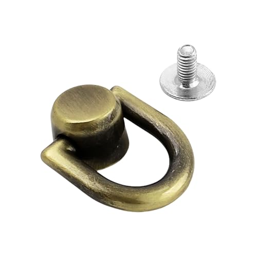 Pjeghbvop Rotatable Kugeln D Ringe Bolzen Für Leder Umhängetasche Geldbeutel Und Rucksackgürtel Dekoration Metallhandwerk Accessoires Geldbörse Herstellung Vorräte von Pjeghbvop