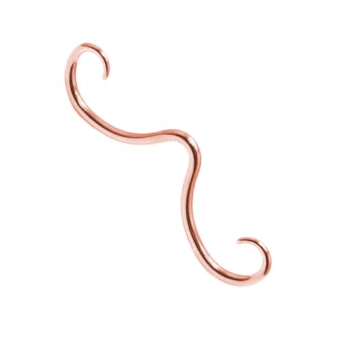 Pjeghbvop Septum Schnurrbart Nasenringe Edelstahl Nasenschsten Mode Ringe Hoops Septum Piercing Schmuck Für Männer Und Frauen Schnurrbart Körper Piercing Accessoire Mode Einzigartig von Pjeghbvop