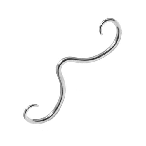 Pjeghbvop Septum Schnurrbart Nasenringe Edelstahl Nasenschsten Mode Ringe Hoops Septum Piercing Schmuck Für Männer Und Frauen Schnurrbart Körper Piercing Accessoire Mode Einzigartig von Pjeghbvop