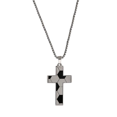 Pjeghbvop Verstellbare Edelstahl Halskette Individuelle Sportverzierung Stylish Neck Kette Accessoire Für Partybesucher Bequeme Verschleiß von Pjeghbvop