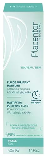 Placentor Pflanzlich reinigendes mattierendes Fluid 40 ml von Placentor