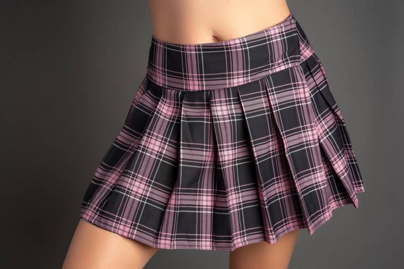 Langer Rock Plissee Karo | Mawson von PlaidSkirtsUSA