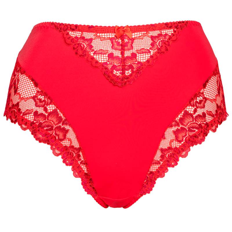 Plaisir Beate Midi Tai Slip, Rot, Größe: 46, Damen von Plaisir
